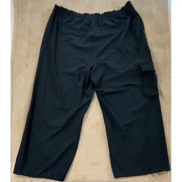 Spanx Casual Friday Cargo Pants Women's Size 3X Plus Size Black New with Tags